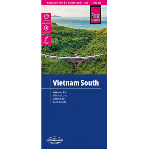 Reise Know-How Landkarte Vietnam Süd (1:600.000)