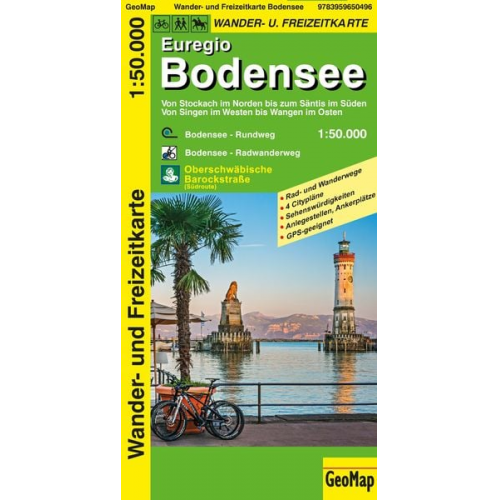 GeoMap - Euregio Bodensee Wander- und Freizeitkarte