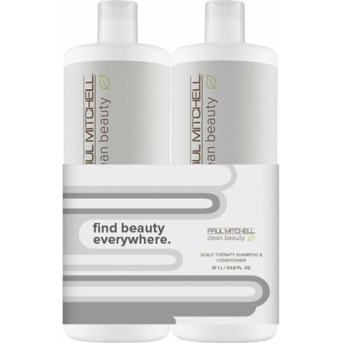 Aktion - Paul Mitchell Clean Beauty Save Big Scalp Therapy 2x 1000 ml