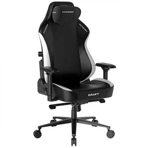 DXRacer Gaming Stuhl Craft Serie, Größe L, GC/LCF23LTA/NW Kunstleder schwarz