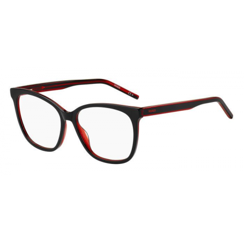 Brille  Hugo boss Hg 1251 col. oit Damen Cat eye Schwarz rot