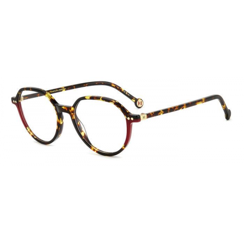 Brille  Carolina herrera Her 0212 col. o63 Damen Geometrische Havana