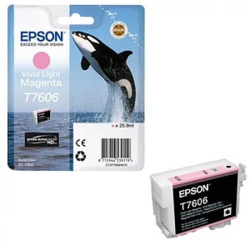 EPSON T7606  vivid light magenta Druckerpatrone