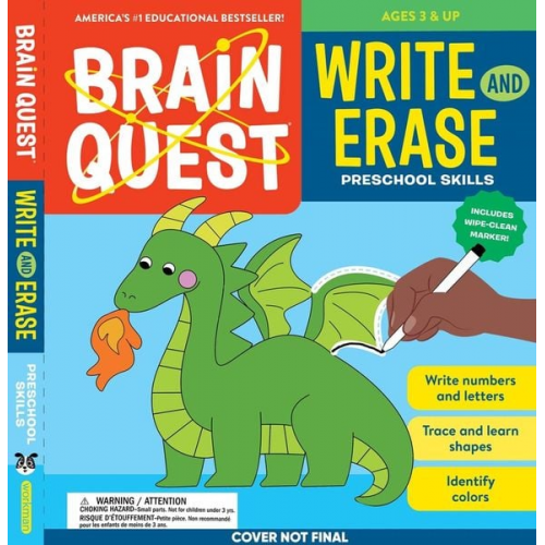 Workman Publishing - Brain Quest Write and Erase: Preschool Skills