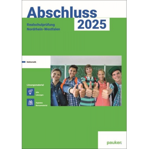 Bergmoser + Höller Verlag AG - Abschluss 2025 - MSA NRW - Lösungsband - Mathe