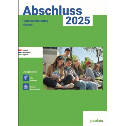 Bergmoser + Höller Verlag AG - Abschluss 2025 - Hauptschulprüfung Hessen - Lösungsband - Deutsch, Englisch, Mathematik