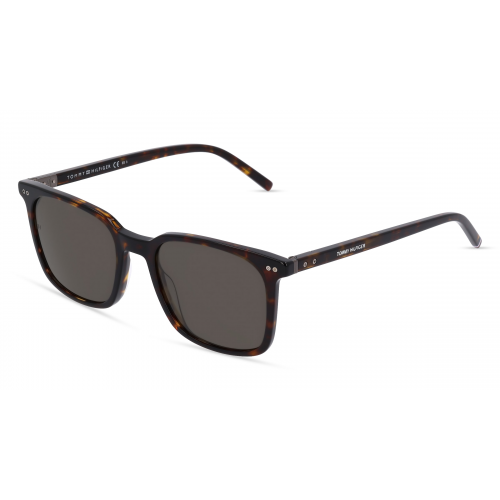 Tommy Hilfiger Eyewear TH 1938/S Herren-Sonnenbrille Vollrand Eckig Acetat-Gestell, braun