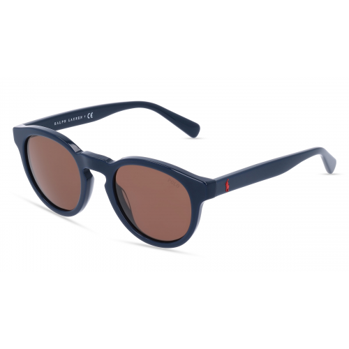 Polo by Ralph Lauren PH4184 Unisex-Sonnenbrille Vollrand Panto Acetat-Gestell, blau