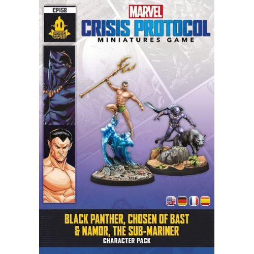 Atomic Mass Games - Marvel: Crisis Protocol – Black Panther, Chosen of Bast & Namor, the Sub-Mariner