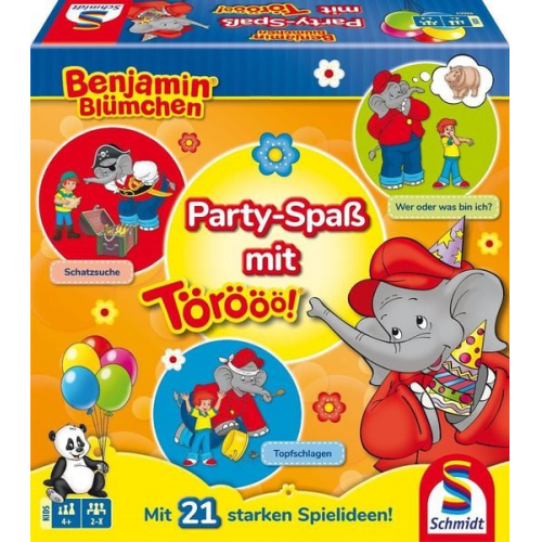 Schmidt Spiele - Benjamin Blümchen: Party-Spaß mit Törööö!