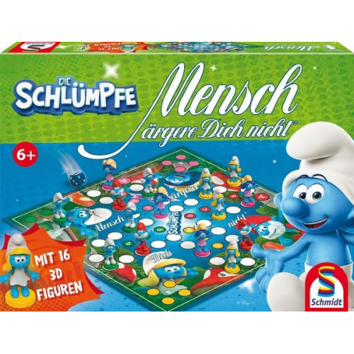 Schmidt Spiele 49455 - Mensch ärgere Dich nicht®, Die Schlümpfe