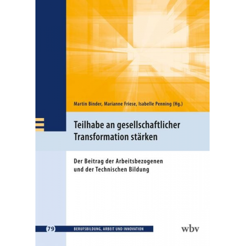 Teilhabe an gesellschaftlicher Transformation stärken