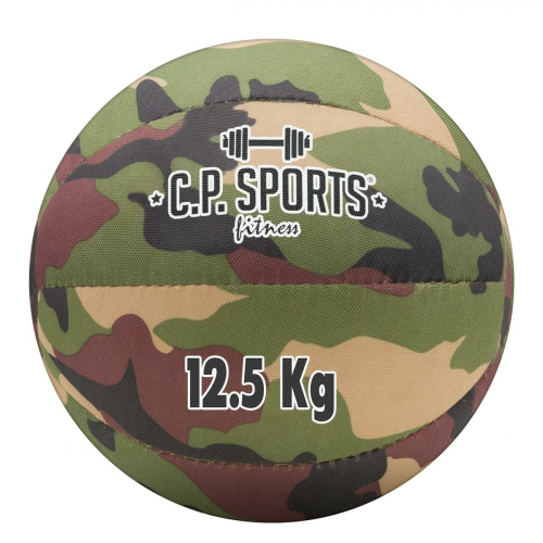 Medizinball Camouflage Oliv 12,5kg