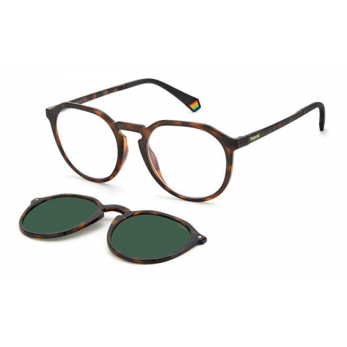 Sonnenbrillen  Polaroid Pld 6165/cs col. 086/uc Unisex Runden Havana