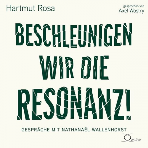 Hartmut Rosa - Beschleunigen wir die Resonanz!