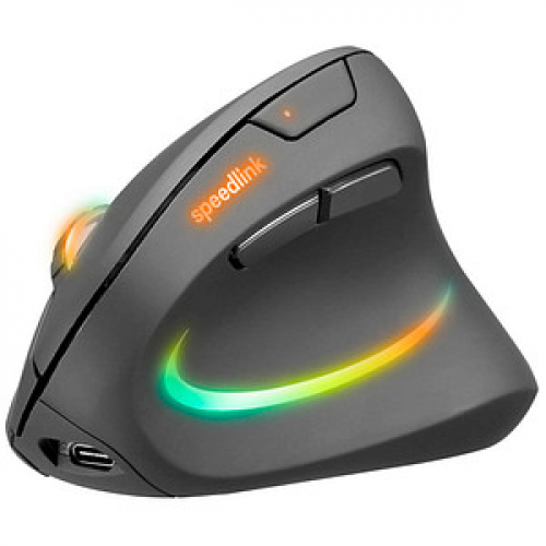 speedlink PIAVO PRO Maus ergonomisch kabellos schwarz