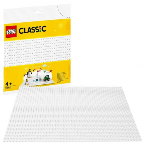 LEGO® Classic 11010 - Weiße Bauplatte, 25x25cm