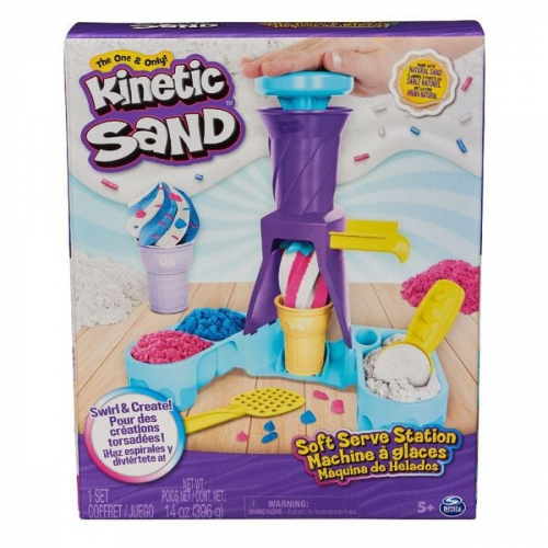 Kinetic Sand Softeis Station