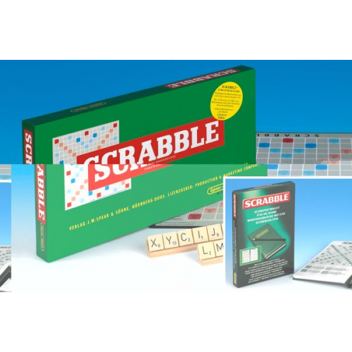 Piatnik - Scrabble Wertungsblock mit Etui