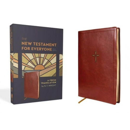 N. T. Wright - The New Testament for Everyone, Third Edition, Leathersoft, Brown