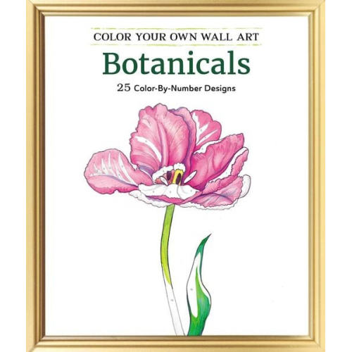 Adams Media - Color Your Own Wall Art Botanicals