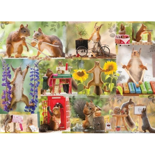 Gettin' Squirrelly 1000-Piece Puzzle