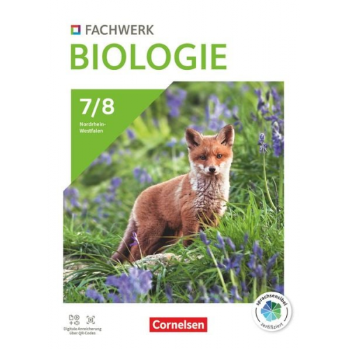 Fachwerk Biologie 7./8. Schuljahr - Nordrhein-Westfalen 2023 - Schulbuch mit Videos, Animationen und digitalen Hilfen