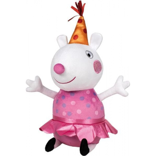 Schmidt Spiele 42832 - Peppa Pig, Luzy Locke, Party, 38 cm, Plüsch