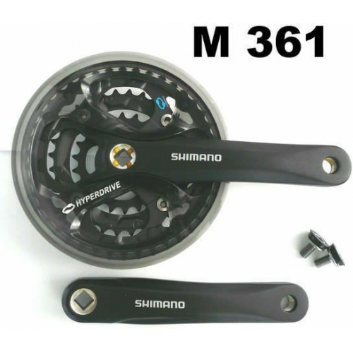 Shimano M361 42-32-22x170 schwarz