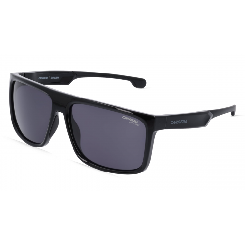 Carrera CARDUC 011/S Herren-Sonnenbrille Vollrand Eckig Kunststoff-Gestell, schwarz