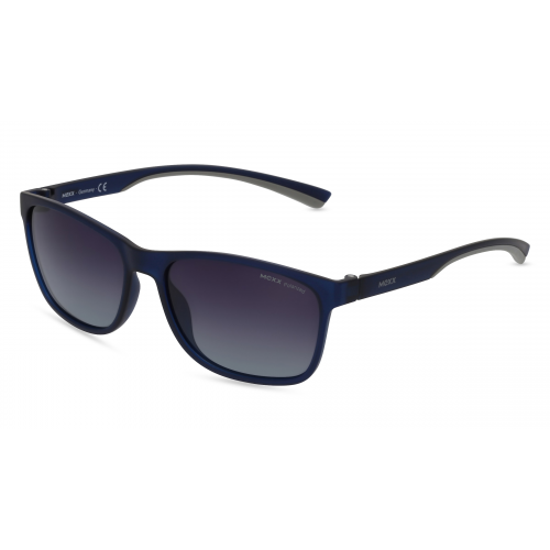 Mexx Eyes 6490 Herren-Sonnenbrille Vollrand Eckig Kunststoff-Gestell, blau