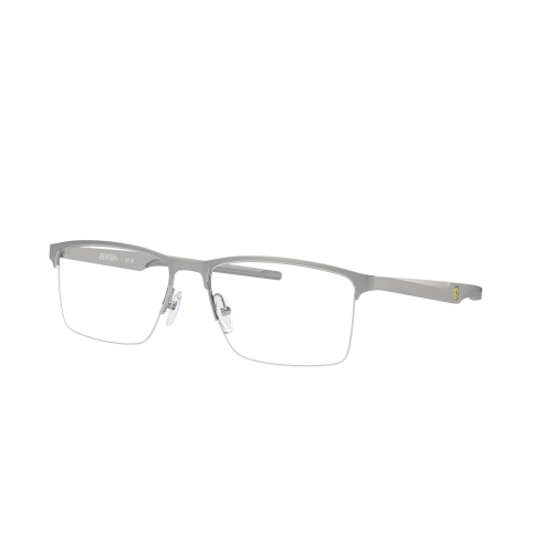 Brille  Scuderia ferrari Fz7003  col. 107 Uomo Squadrata Argento