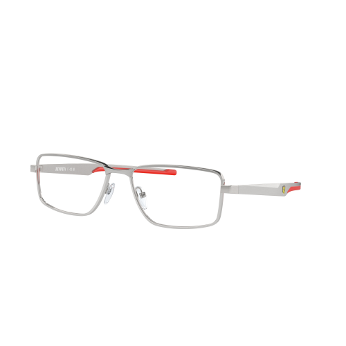 Brille  Scuderia ferrari Fz7004  col. 103 Uomo Squadrata Argento