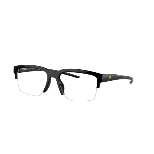 Brille  Scuderia ferrari Fz8008u  col. 504 Uomo Geometrica Nero