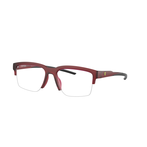 Brille  Scuderia ferrari Fz8008u  col. 508 Uomo Geometrica Rosso