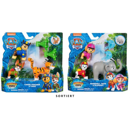 Spin Master - Paw Patrol - Jungle Pups Hero Pups Sortiment