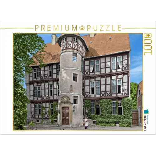 CALVENDO Puzzle Salzwedel - Hauptgebäude Probstei (heute Danneil-Museum) um 1907 | 1000 Teile Lege-Größe 64x48cm Foto-Puzzle für glückliche Stunden