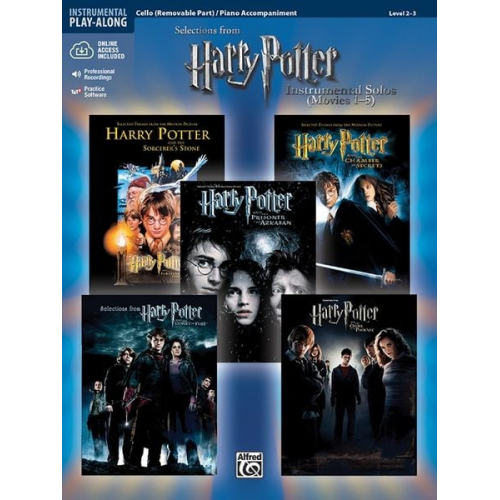 Alfred Music - Harry Potter Instrumental Solos (Movies 1-5) - Level 2-3