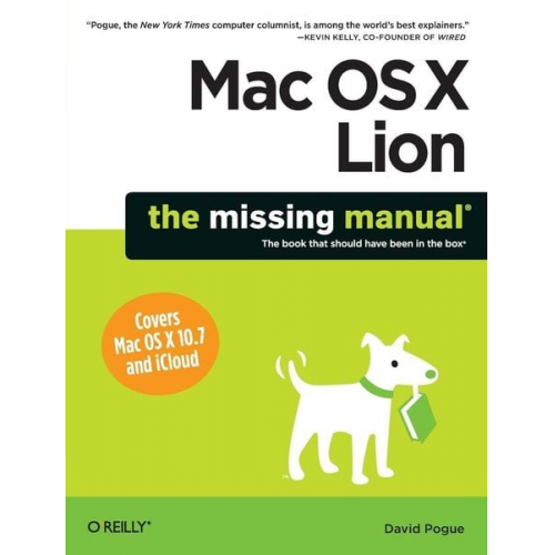 David Pogue - Mac OS X Lion: The Missing Manual