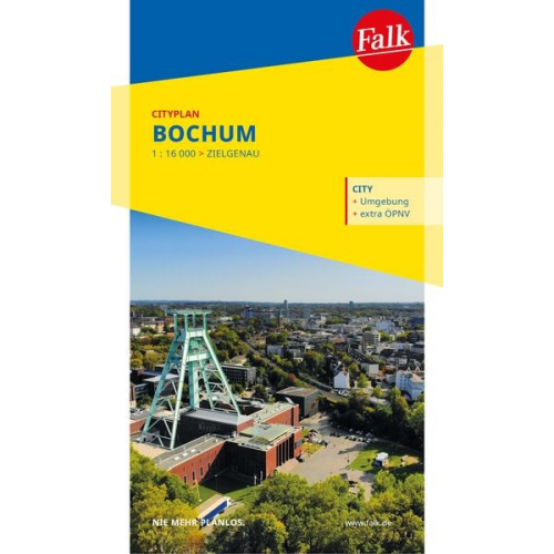 Falk Cityplan Bochum 1:16.000