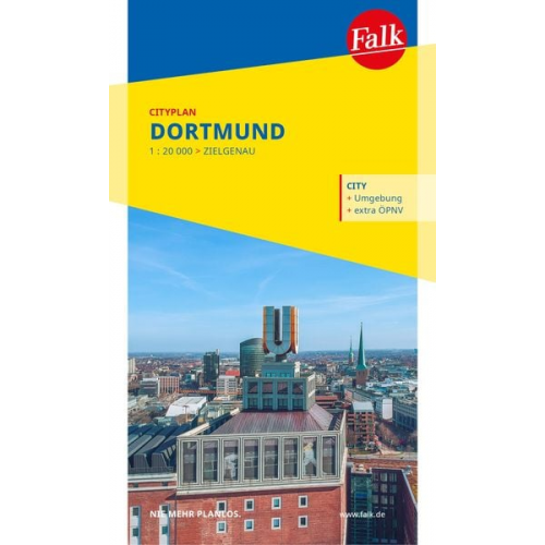 Falk Cityplan Dortmund 1:20.000