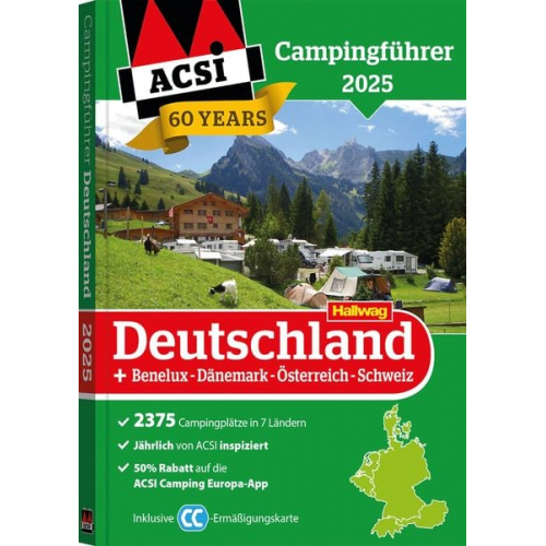 ACSI Campingführer Deutschland 2025