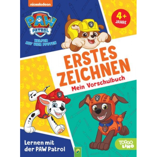 Schwager & Steinlein Verlag - Lernen mit der PAW Patrol: Erstes Zeichnen. Mein Vorschulbuch