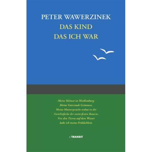 Peter Wawerzinek - Das Kind das ich war