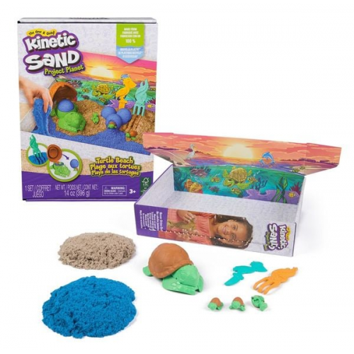 Spin Master - Kinetic Sand - Eco - Turtle Beach Set