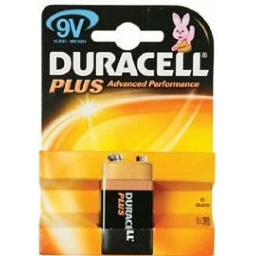 Duracell Plus Block  9V LR61-MN1604 1Stück kupfer/schwarz