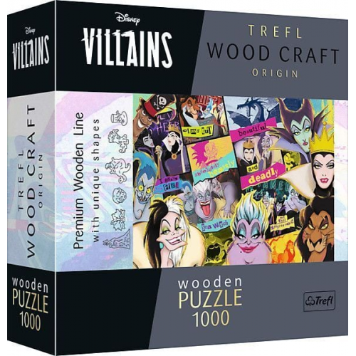 Holz Puzzle 1000 Villains Wiedersehen