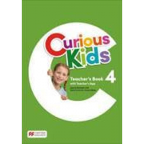 Curious Kids Level 4 Teacher's Book with Teacher's App