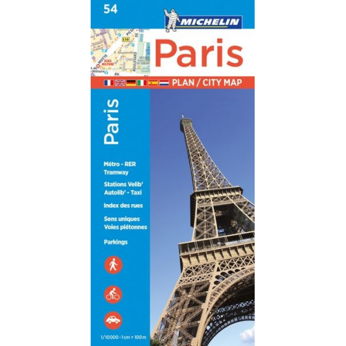 Michelin - Paris - Michelin City Plan 54