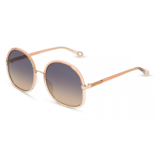 Chloé CH0029S Damen-Sonnenbrille Vollrand Oval Kunststoff-Gestell, pink